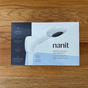 Nanit Pro Camera with Wall Mount - White
